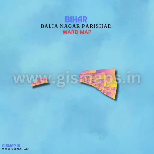 Balia Nagar Parishad Ward Map